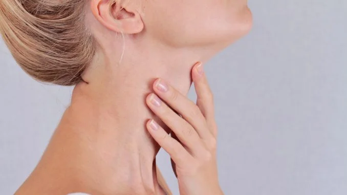 Woman thyroid gland control